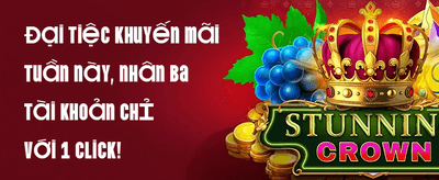 Chào Mừng Tân Thủ - Thưởng Nạp 100% promotion banner